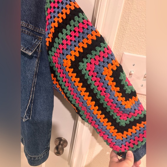 FARM Rio Multicolor Jean Jacket - Picture 9 of 16